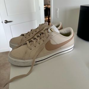 Nike women’s shoes - tan- 8.5